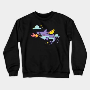 SHARK THREE ANGEL Crewneck Sweatshirt